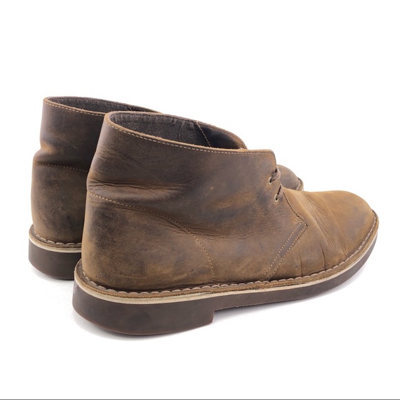 Clarks Bushacre Brown Leather Chukka Boots 13M main image 11